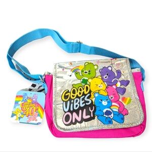New Care Bears Purse 40th Anniversary Good Vibes Only Care Bears Shoulder Bag